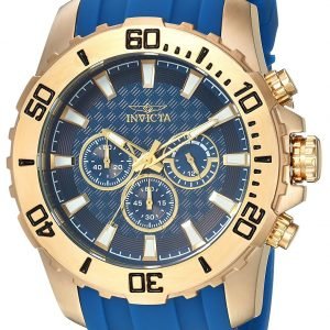 Invicta Pro Diver 22556 Kello Sininen / Kullansävytetty Teräs