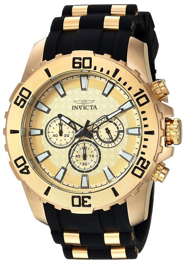 Invicta Pro Diver 22558 Kello Kullattu / Kullansävytetty