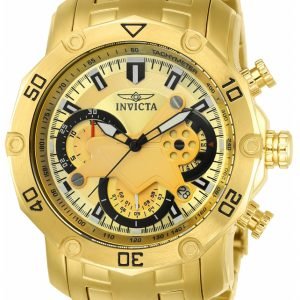 Invicta Pro Diver 22761 Kello Kullattu / Kullansävytetty