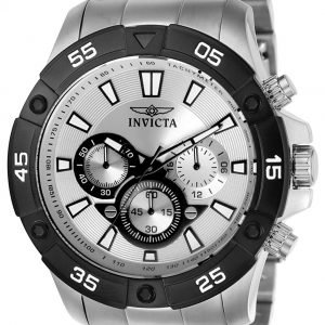 Invicta Pro Diver 22788 Kello Hopea / Teräs