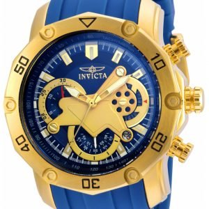 Invicta Pro Diver 22798 Kello Sininen / Kullansävytetty Teräs