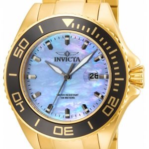 Invicta Pro Diver 23071 Kello Sininen / Kullansävytetty Teräs