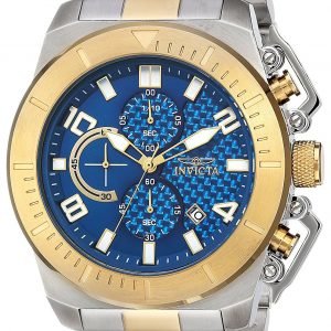 Invicta Pro Diver 23407 Kello Sininen / Kullansävytetty Teräs