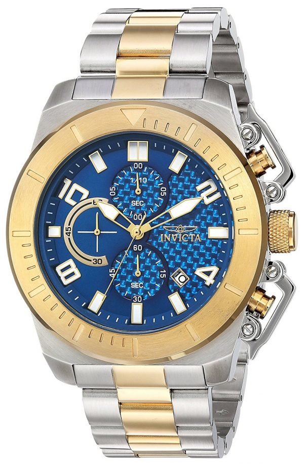 Invicta Pro Diver 23407 Kello Sininen / Kullansävytetty Teräs