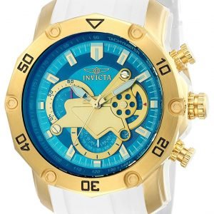 Invicta Pro Diver 23423 Kello Sininen / Kullansävytetty Teräs