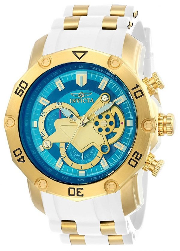 Invicta Pro Diver 23423 Kello Sininen / Kullansävytetty Teräs