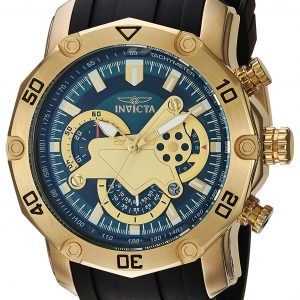 Invicta Pro Diver 23425 Kello Vihreä / Kullansävytetty Teräs