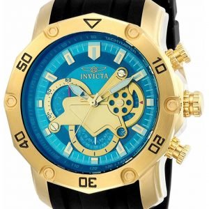 Invicta Pro Diver 23426 Kello Sininen / Kullansävytetty Teräs