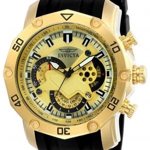 Invicta Pro Diver 23427 Kello Kullattu / Kullansävytetty