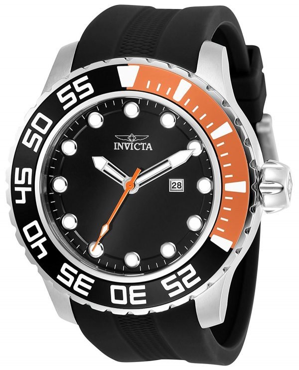 Invicta Pro Diver 23473 Kello Musta / Kumi