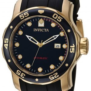 Invicta Pro Diver 23628 Kello Musta / Kullansävytetty Teräs