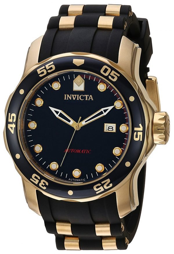 Invicta Pro Diver 23628 Kello Musta / Kullansävytetty Teräs