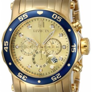 Invicta Pro Diver 23669 Kello Kullattu / Kullansävytetty