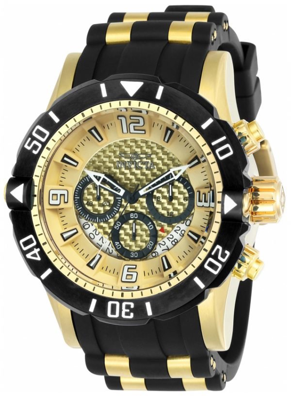 Invicta Pro Diver 23705 Kello Kullattu / Kullansävytetty