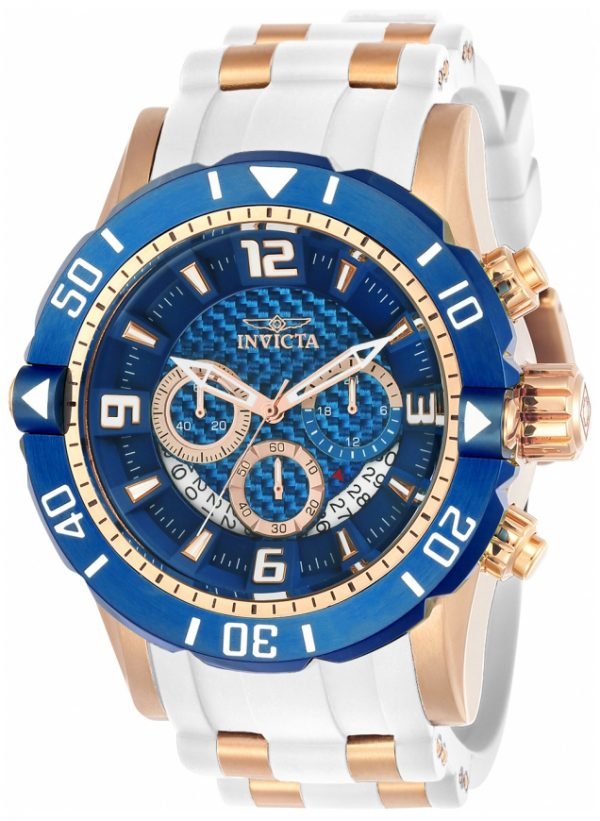 Invicta Pro Diver 23709 Kello Sininen / Punakultasävyinen