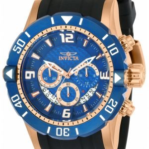 Invicta Pro Diver 23713 Kello Sininen / Punakultasävyinen