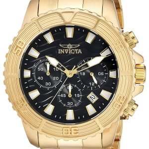 Invicta Pro Diver 24000 Kello Musta / Kullansävytetty Teräs