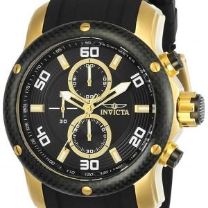 Invicta Pro Diver 24151 Kello Musta / Kullansävytetty Teräs