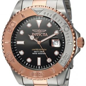 Invicta Pro Diver 24625 Kello Musta / Punakultasävyinen