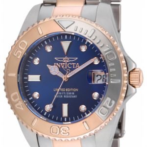 Invicta Pro Diver 24635 Kello Sininen / Punakultasävyinen