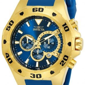 Invicta Pro Diver 24681 Kello Sininen / Kullansävytetty Teräs