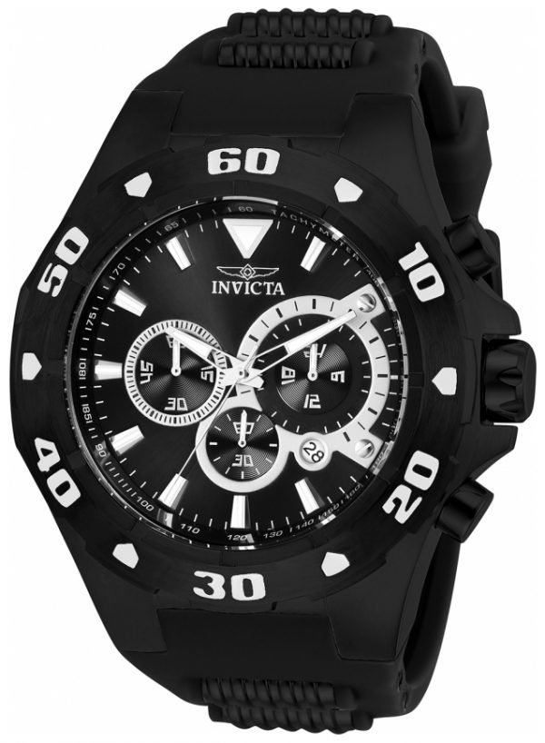 Invicta Pro Diver 24684 Kello Musta / Teräs