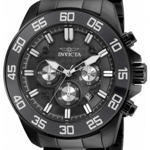 Invicta Pro Diver 24733 Kello Musta / Teräs