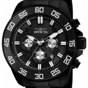 Invicta Pro Diver 24735 Kello Musta / Teräs