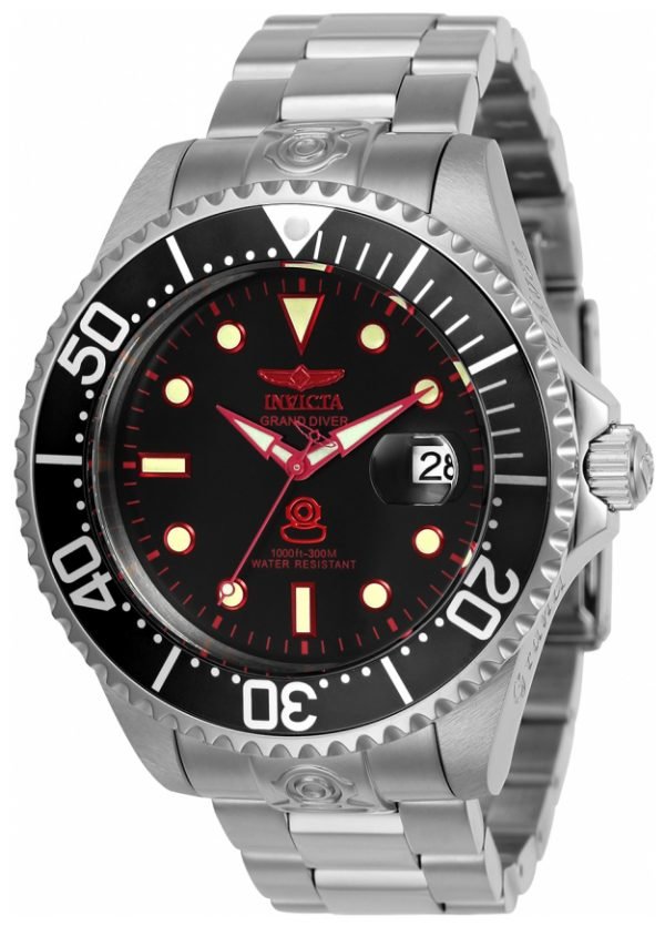 Invicta Pro Diver 24764 Kello Musta / Teräs