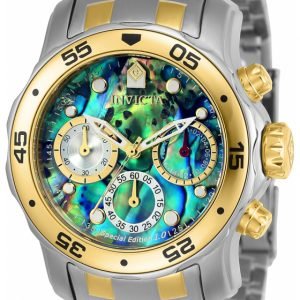 Invicta Pro Diver 24833 Kello Monivärinen / Kullansävytetty