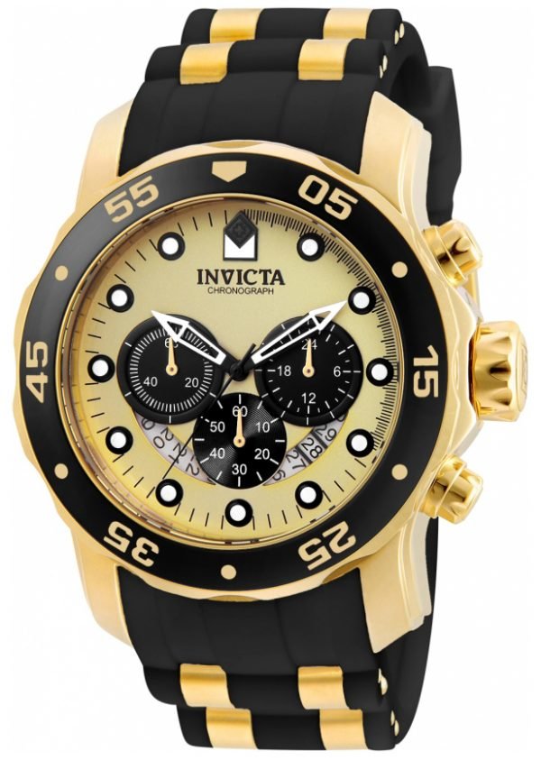 Invicta Pro Diver 24852 Kello Kullattu / Kullansävytetty