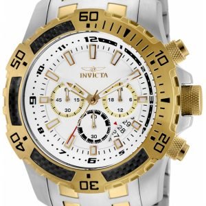 Invicta Pro Diver 24859 Kello Hopea / Kullansävytetty Teräs