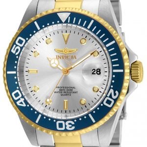 Invicta Pro Diver 24951 Kello Hopea / Kullansävytetty Teräs