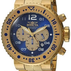 Invicta Pro Diver 25077 Kello Sininen / Kullansävytetty Teräs