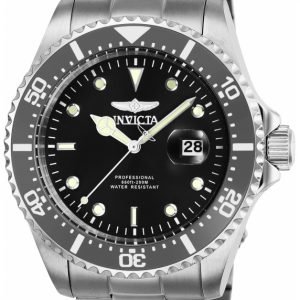 Invicta Pro Diver 25715 Kello Musta / Teräs