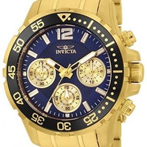 Invicta Pro Diver 25749 Kello Sininen / Kullansävytetty Teräs