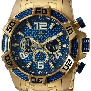 Invicta Pro Diver 25852 Kello Sininen / Kullansävytetty Teräs