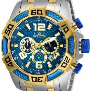 Invicta Pro Diver 25855 Kello Sininen / Kullansävytetty Teräs