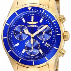 Invicta Pro Diver 26056 Kello Sininen / Kullansävytetty Teräs