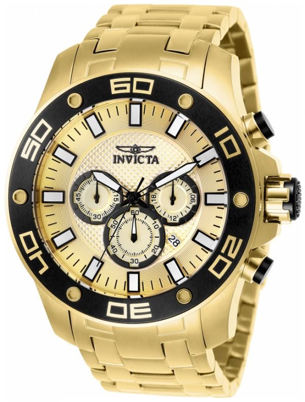 Invicta Pro Diver 26079 Kello Kullattu / Kullansävytetty