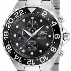 Invicta Pro Diver 26176 Kello Musta / Teräs