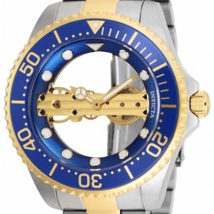 Invicta Pro Diver 26243 Kello Sininen / Kullansävytetty Teräs