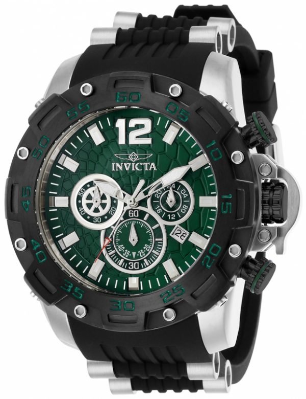 Invicta Pro Diver 26405 Kello Vihreä / Teräs