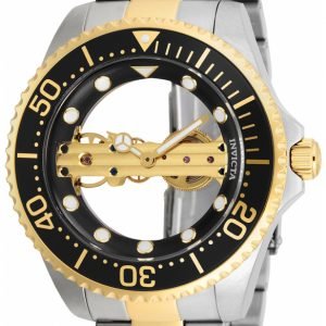 Invicta Pro Diver 26479 Kello Musta / Kullansävytetty Teräs