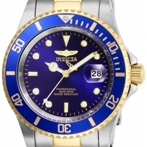 Invicta Pro Diver 26972 Kello Sininen / Kullansävytetty Teräs