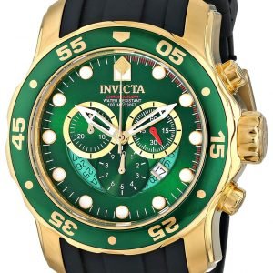 Invicta Pro Diver 6984 Kello Vihreä / Kullansävytetty Teräs