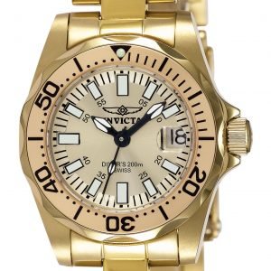 Invicta Pro Diver 7065 Kello Kullattu / Kullansävytetty Teräs