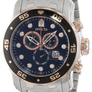 Invicta Pro Diver 80036 Kello Musta / Teräs