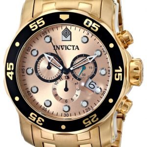 Invicta Pro Diver 80063 Kello Punakultaa / Kullansävytetty