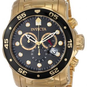 Invicta Pro Diver 80064 Kello Harmaa / Kullansävytetty Teräs